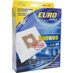 Пылесборник EURO Clean E-15 4 шт. Daewoo DU105