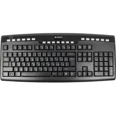 Клавиатура + Мышь A4Tech 9200F черный   