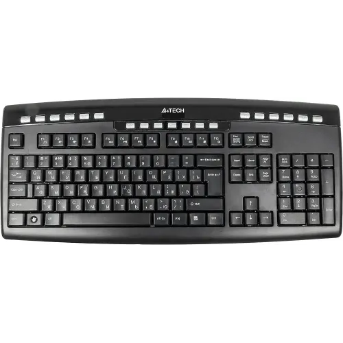 Клавиатура + Мышь A4Tech 9200F черный   