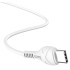 Кабель USB 3.0 A вилка - Type C 1 м HOCO X37 Cool Power 1m 3A усиленный белый