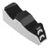 Зарядная док станция для геймпадов PS5 VOLFOX P5-100 DualSense, подсветка, белый/черный