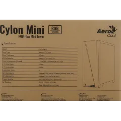 Корпус Aerocool Cylon Mini белый без БП