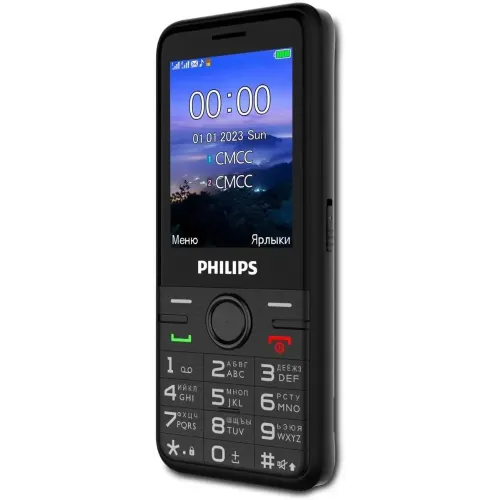 Сотовый телефон Philips Е6500 черный