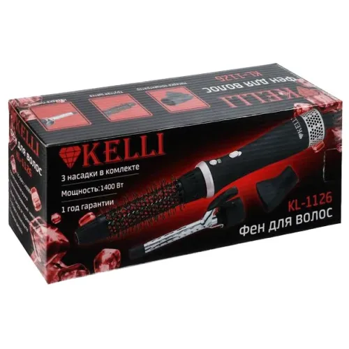 Фен-расческа  KELLI KL-1126