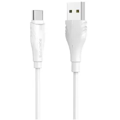 Кабель USB 2.0 A вилка - Type-C 2 м Borofone  BX18 Optimal белый