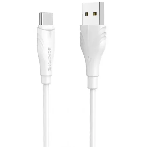 Кабель USB 2.0 A вилка - Type-C 2 м Borofone  BX18 Optimal белый