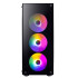 Корпус 1STPlayer FIRE DANCING V3-B MidiTower ATX LED (V3-B-4F1)