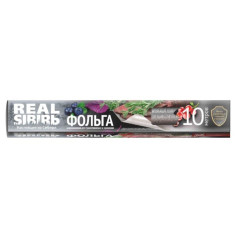 Фольга REAL SIBIRЬ, Гриль, 500-021, 29х10 м,, 20 мкм,(442493)