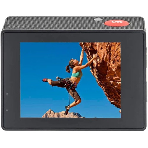 Экшн-камера Rekam A100 1xCMOS 12Mpix серебристый (*8)