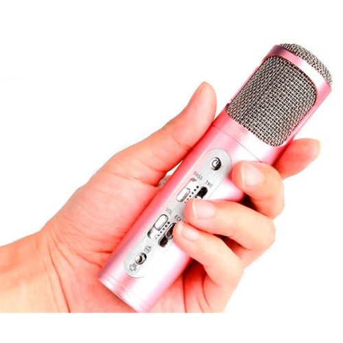 Микрофон Remax K-02 Pink