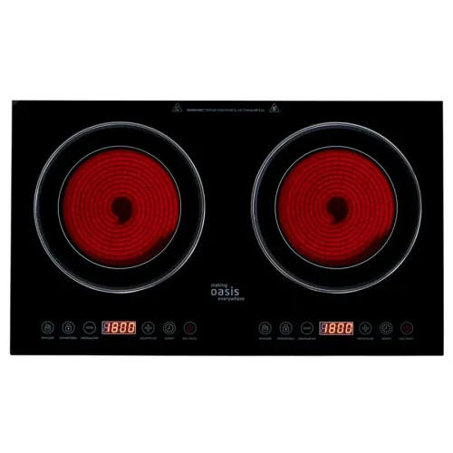 Настольная электроплита Oasis A-TS2B (стеклокерамика 2)