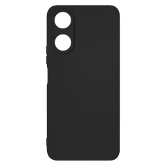 Бампер Honor X5 Plus 4G ZIBELINO Soft Matte черный с микрофиброй