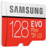 Карта micro-SD 128 GB Samsung MB-MC128KA/RU(EU) EVO PLUS + adapter Class
