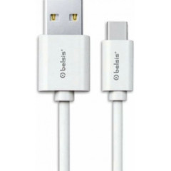 Кабель USB 2.0 A вилка - 8pin 1 м 1.8А Belsis BS3215 белый