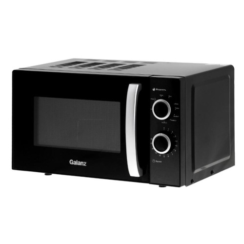 Микроволновая печь GALANZ MOG-2009MB, 20 л., черная (М)