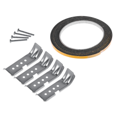 Стол газовый Maunfeld EGHE.43.3STS-EW белый