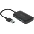 Коммутатор USB 3.0 Buro BU-HUB4-U3.0-S 4порт. черный