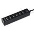 Коммутатор USB 2.0 BURO BU-HUB7-1.0-U2.0 7порт. черный
