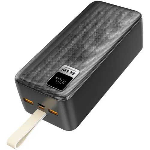 Повербанк 40000 мАч Gurdini Speed Seris LCD+PD 20 W+ QC 22,5W 2 USB Type C