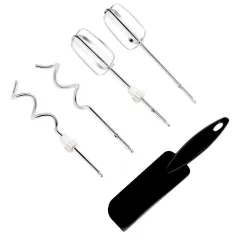 Миксер с чашей VITEK VT-1418 стальной/черный