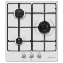 Стол газовый Maunfeld EGHE.43.3STS-EW белый