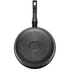 Сковорода REALPRESS В22Ср, черная, 22 см, съемная ручка