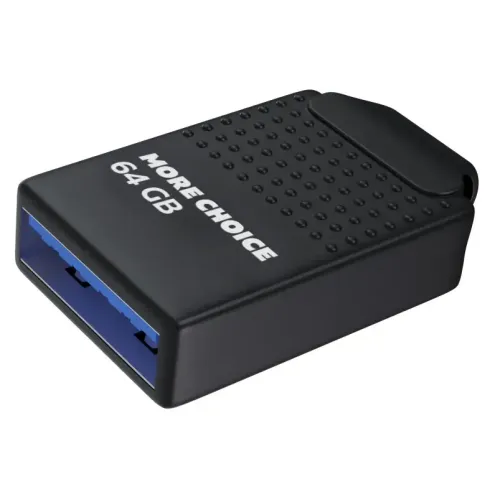 Карта USB3.0 64 GB More Choice Mini MF64-2m черный