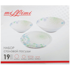 Набор столовый MILLIMI Асиано 19пр. (818-017)