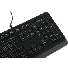 Клавиатура A4Tech Fstyler FK25 черный/серый 