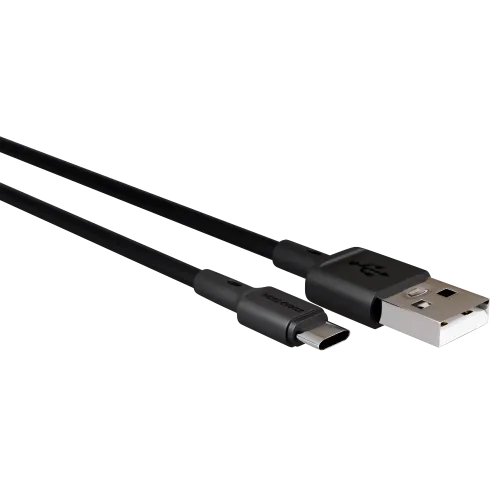 Кабель USB 2.0 A вилка - Type C 1 м More choice K19a (Black)