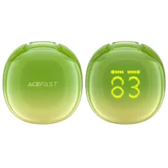 Гарнитура Bluetooth ACEFAST T9 Crystal color (Air)  зеленое авокадо (*9)