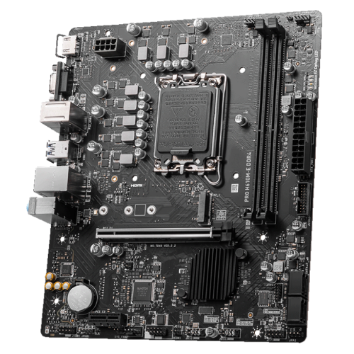 М/П SOC-1700 MSI PRO H610M-E DDR4 2xDDR4 mATX AC`97 8ch(7.1) GbLAN+VGA+HDMI