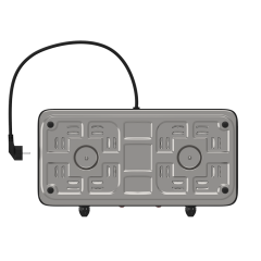 Настольная электроплита MAXVI HE201 черная (тен 2)