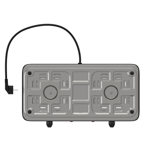 Настольная электроплита MAXVI HE201 черная (тен 2)