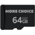 Карта micro-SD 64 GB MORE CHOICE MC64 (4610196402104)