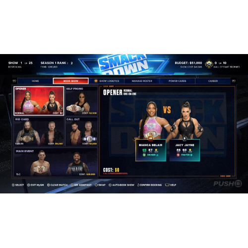 Игра PS4 WWE 2K24 (Английская версия)