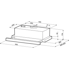 Воздухоочиститель Krona Kamilla 600 INOX 2M