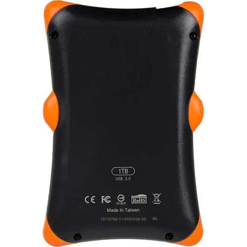 HDD USB 1Tb Silicon Power Armor A30 SP010TBPHDA30S3K оранжевый