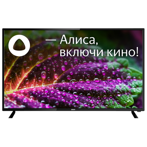 TV LCD 43" BBK 43LEX-7211/FTS2C Smart черный