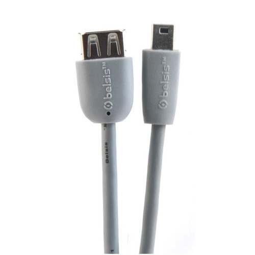Кабель USB 2.0 A розетка - miniUSB 0.5 м Belsis BW1722