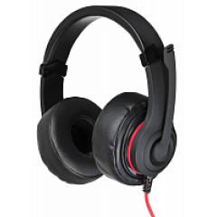 Гарнитура Oklick HS-L330G NIGHTMARE черный 2.2м мониторы (N-6)