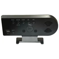 Будильник Космос W601 на ножке подсветка зеленая