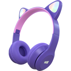 Гарнитура Bluetooth More choice HW24kids фиолетовый