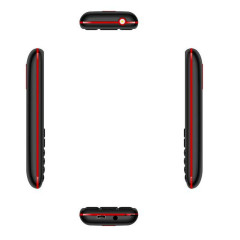 Сотовый телефон Olmio A12 черно-красный