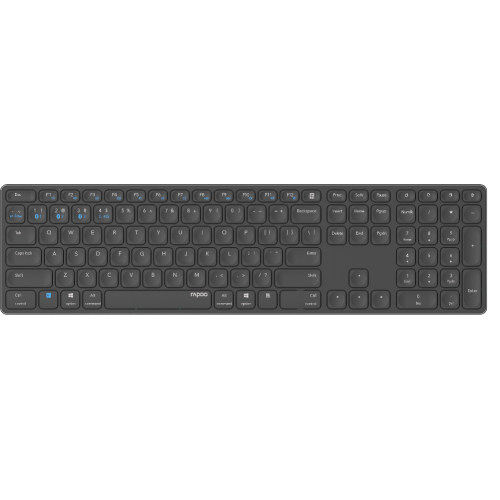 Клавиатура Rapoo E9800M DARK GREY серый USB беспроводная BT