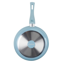 Сковорода PERFECTO LINEA Cook&Fun, Ф26х5.8 см,, голубая (55-260220)(*5)