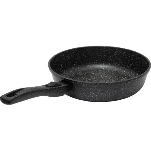 Сковорода REALPRESS В28Ср, черная, 28 см, съемная ручка