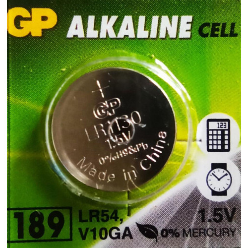 Батарейка GP G10 (LR54) (2 шт)