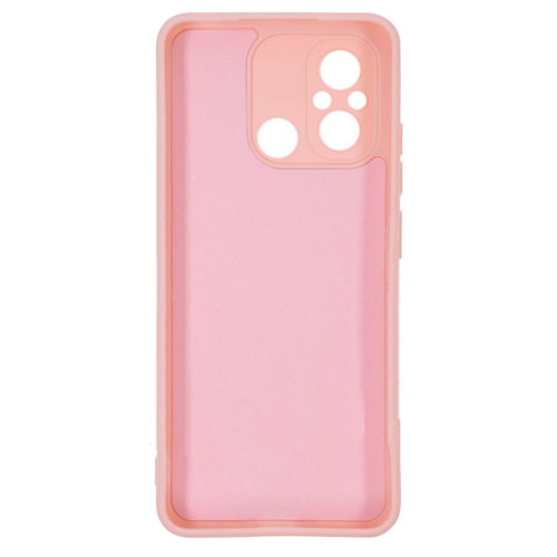 Бампер Xiaomi Redmi 12C 4G/11A/Poco C55 ZIBELINO Soft Matte пыльно-розовый с микрофиброй