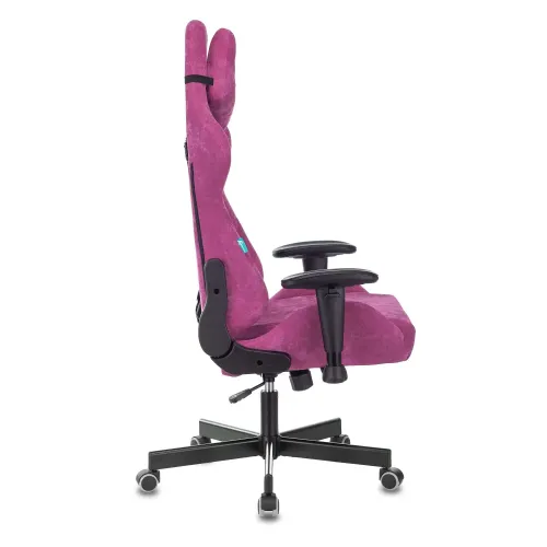 Кресло игровое Zombie VIKING KNIGHT Fabric малиновый Light-15 